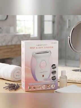 myBEAUTYSPOT® Wet & Dry Shaver – Item BB2948 (Open Box, Never Used)